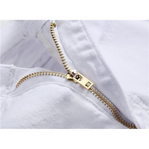 Men's Skinny Slim Fit Stretch Straight Leg Fashion Jeans Pants - Picture 6 of 7